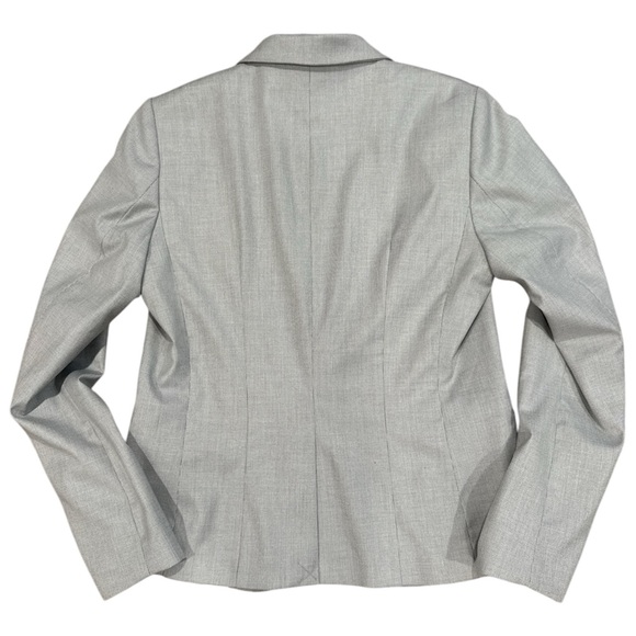 H&M NWOT Light Grey Womens Blazer Sz 10 - Picture 2 of 6